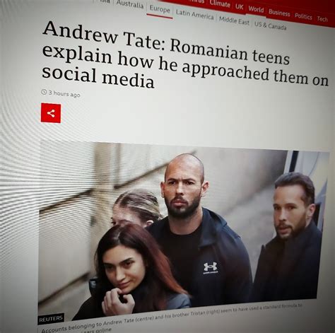 Andrew Tate: Romanian teens explain how he approached them。